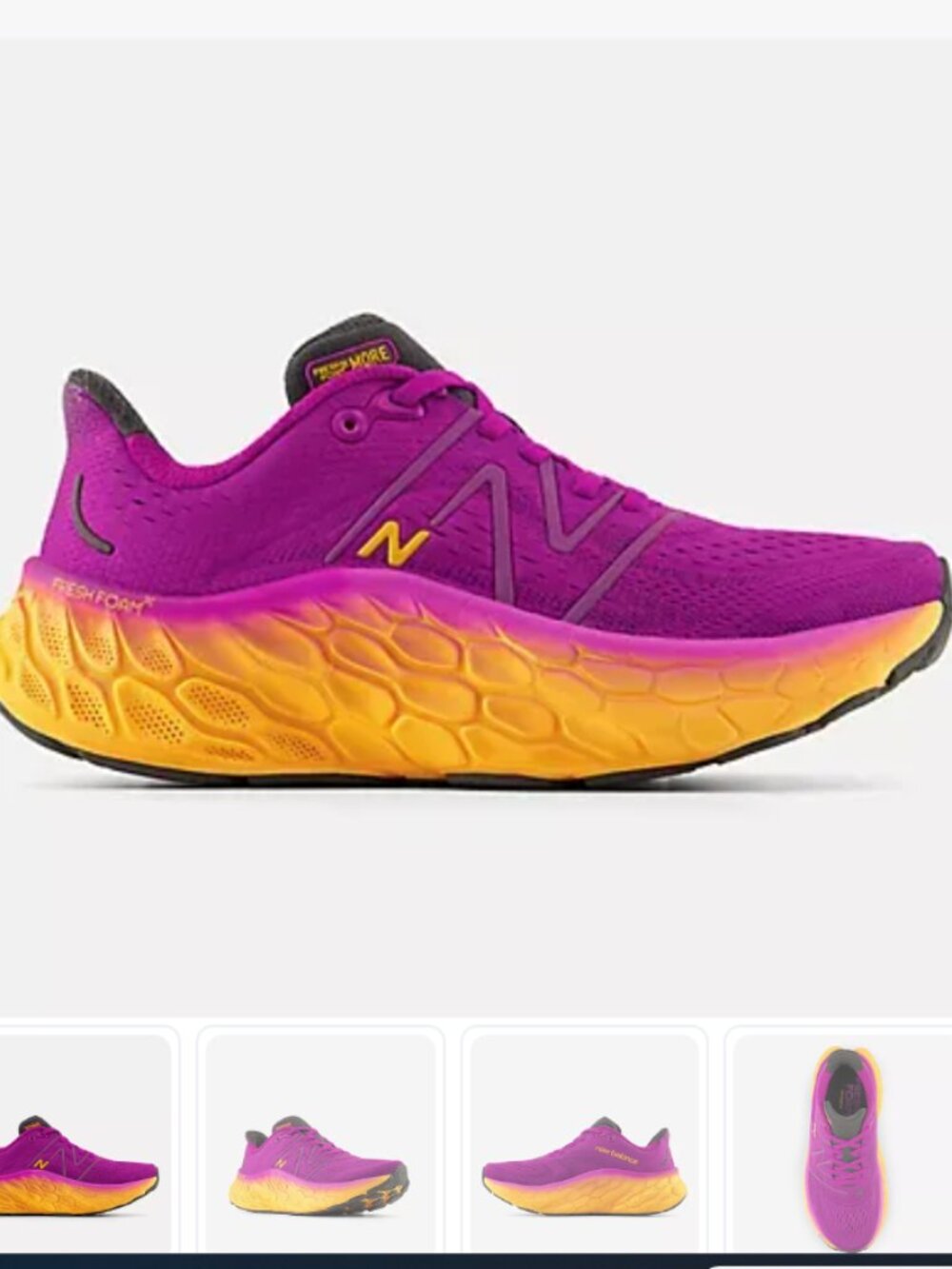 New Balance Fresh Foam Sneakers  Purple Punch